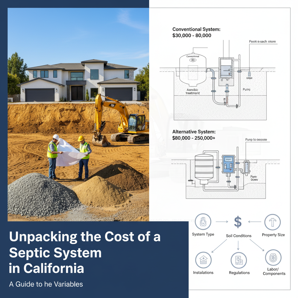Unpacking the Cost of a Septic System in California